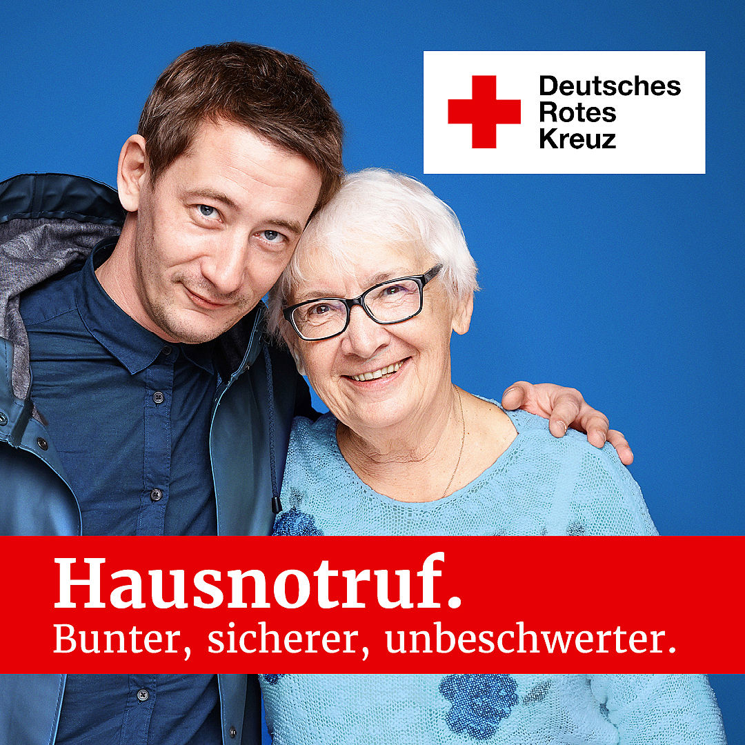 Der Hausnotruf des Deutschen Roten Kreuzes in Hessen bietet Hilfe auf Knopfdruck.