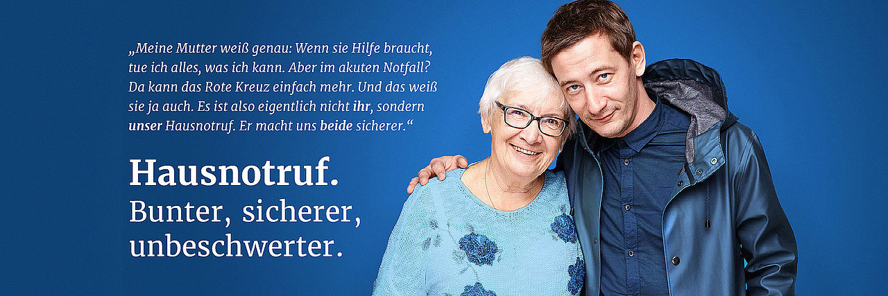 Der Hausnotruf des Deutschen Roten Kreuzes in Hessen bietet Hilfe auf Knopfdruck.