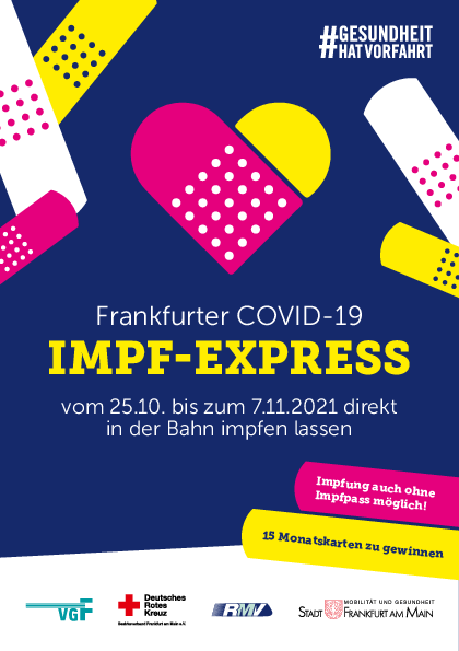 Flyer Frankfurter COVID-19 Impf-Express